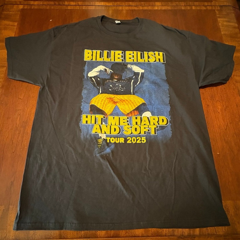 Billie Eilish Hit Me Hard and Soft Tour Shirt XL - 2025 Official Concert Merch